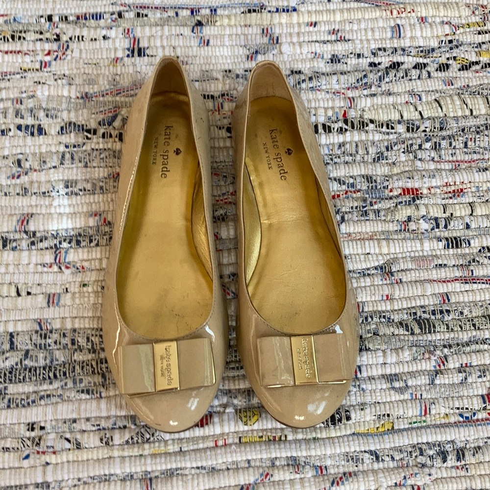 Kate Spade Thyme nude flats